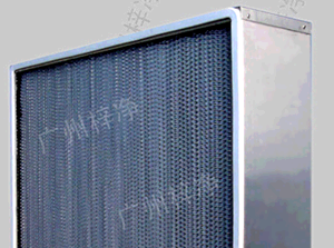 400度耐高溫高效過濾器結構圖 400度耐高溫高效過濾器結構圖